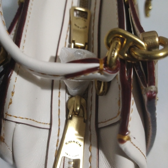 Coach signature logo dreamer 21 leather handbag - Picture 2 of 15